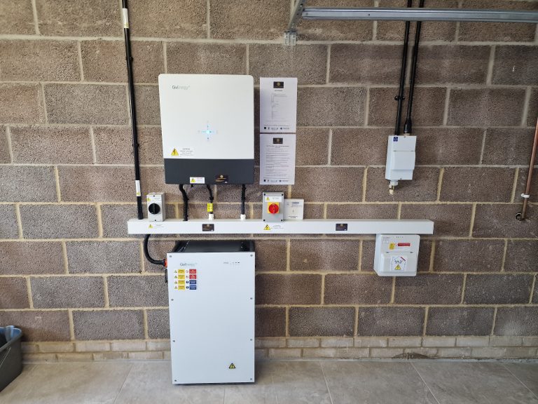 Residential solar battery storage