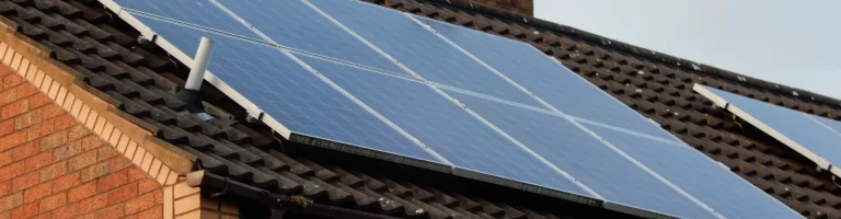 Solar Panels on a House