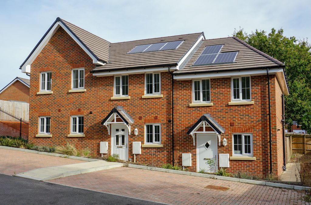 residential solar power installation